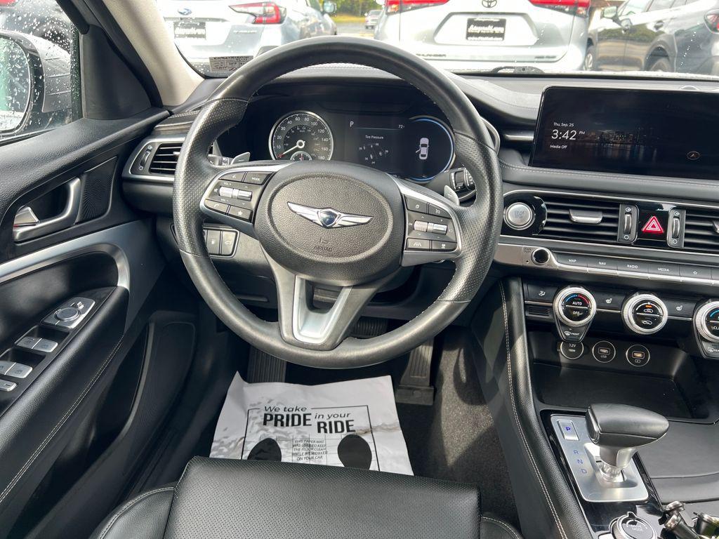 used 2023 Genesis G70 car, priced at $25,388