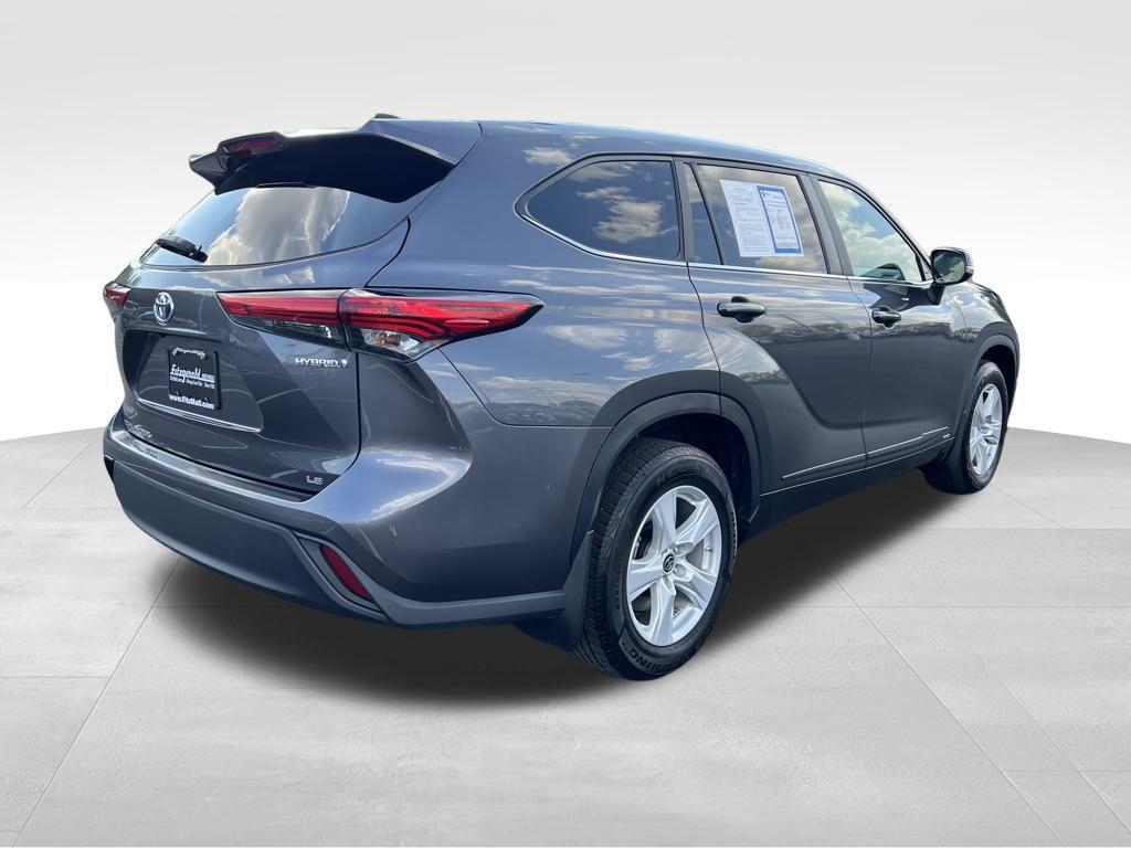 used 2023 Toyota Highlander Hybrid car, priced at $33,188