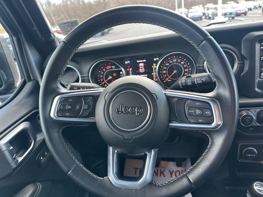 used 2020 Jeep Wrangler Unlimited car, priced at $28,388