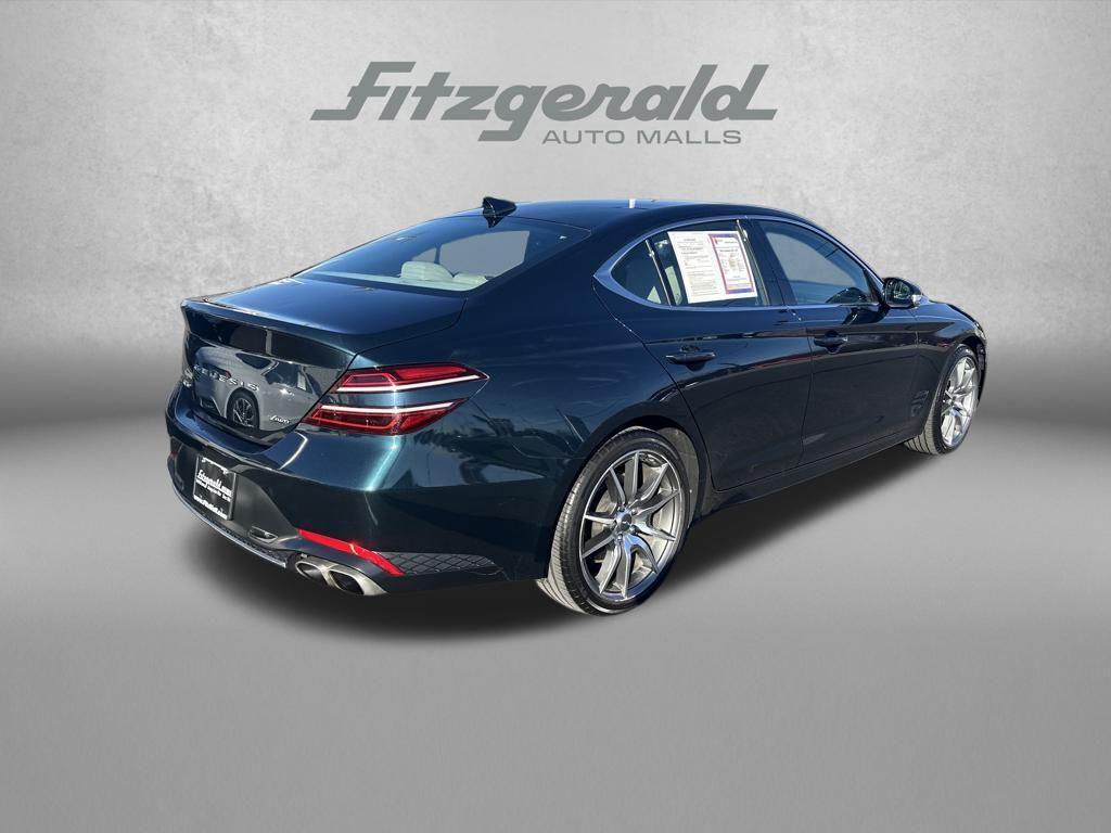 used 2023 Genesis G70 car, priced at $27,488