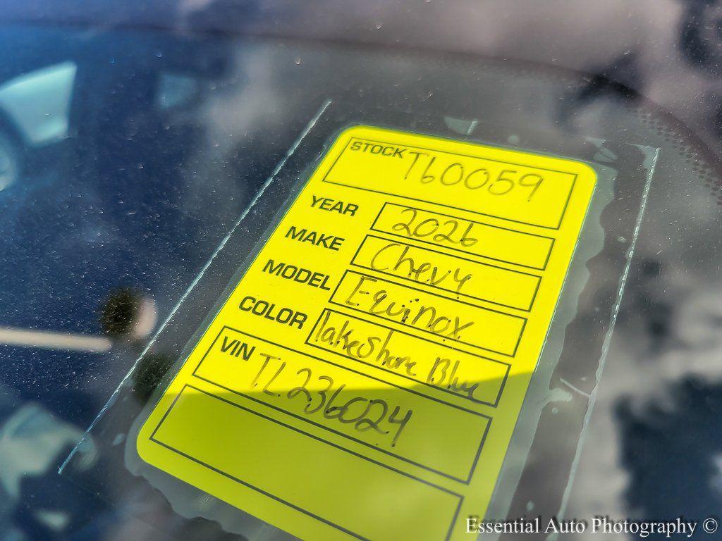 new 2026 Chevrolet Equinox car, priced at $30,998