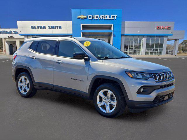 used 2023 Jeep Compass car, priced at $23,595