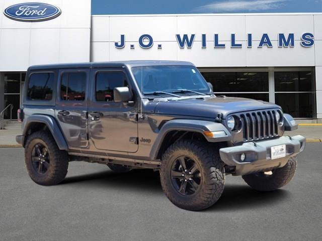 used 2020 Jeep Wrangler Unlimited car, priced at $22,900