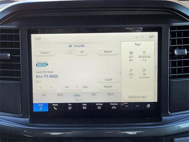 new 2025 Ford F-150 car, priced at $45,582