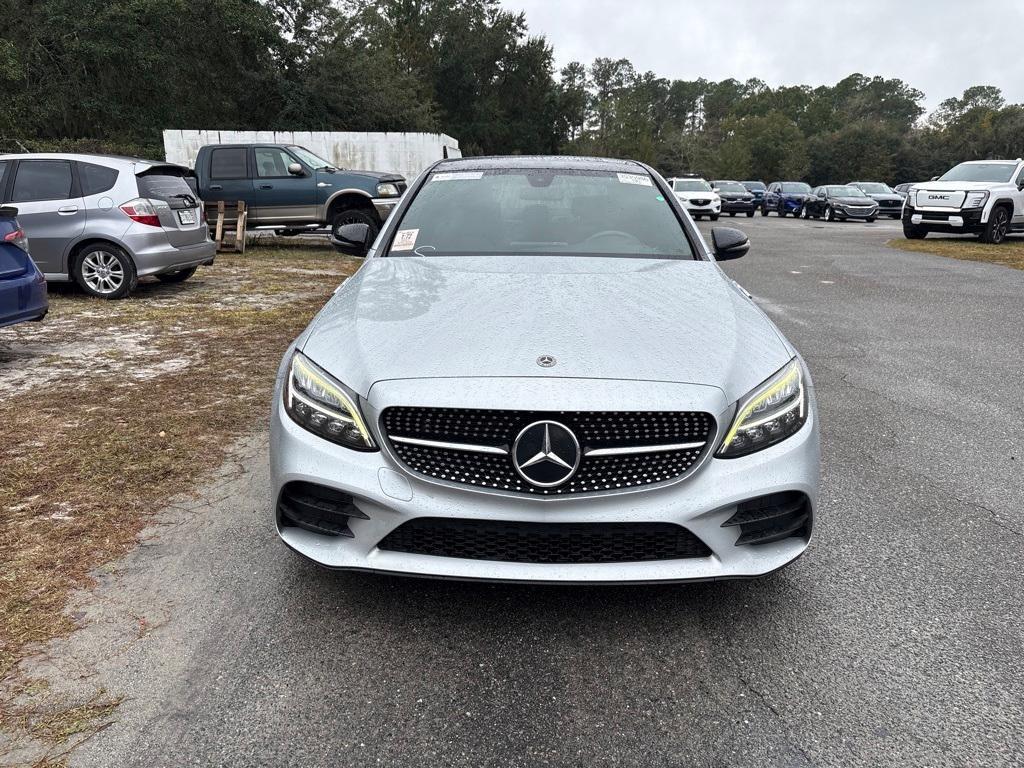 used 2021 Mercedes-Benz C-Class car, priced at $20,000