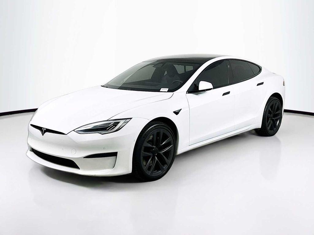 used 2021 Tesla Model S car, priced at $50,099