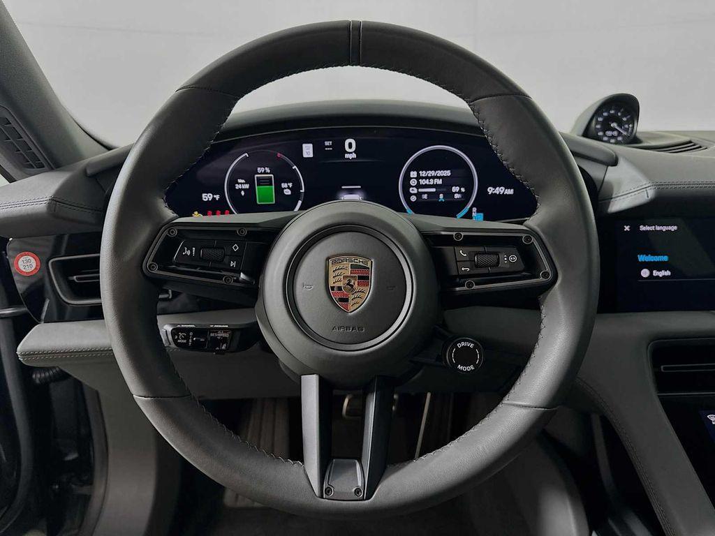 used 2025 Porsche Taycan car, priced at $112,900