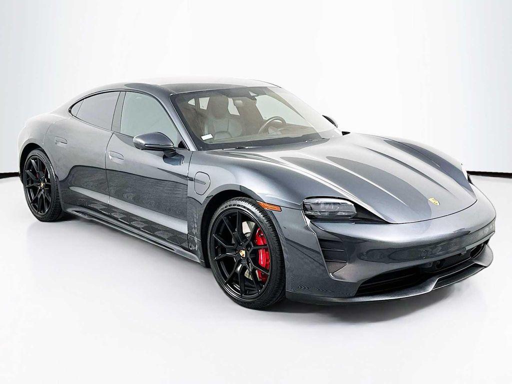 used 2022 Porsche Taycan car, priced at $79,500