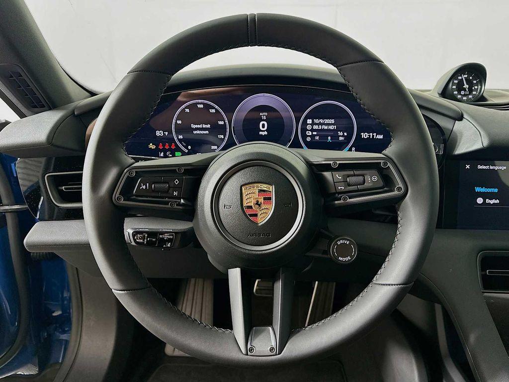 new 2025 Porsche Taycan car, priced at $134,645