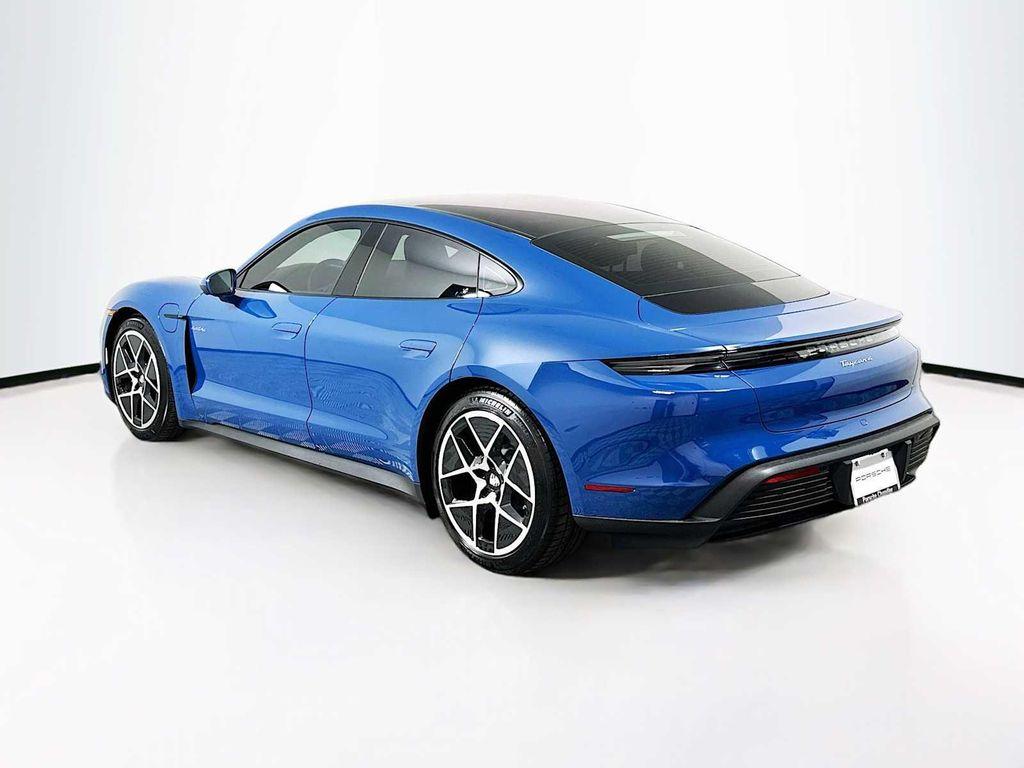 new 2025 Porsche Taycan car, priced at $134,645