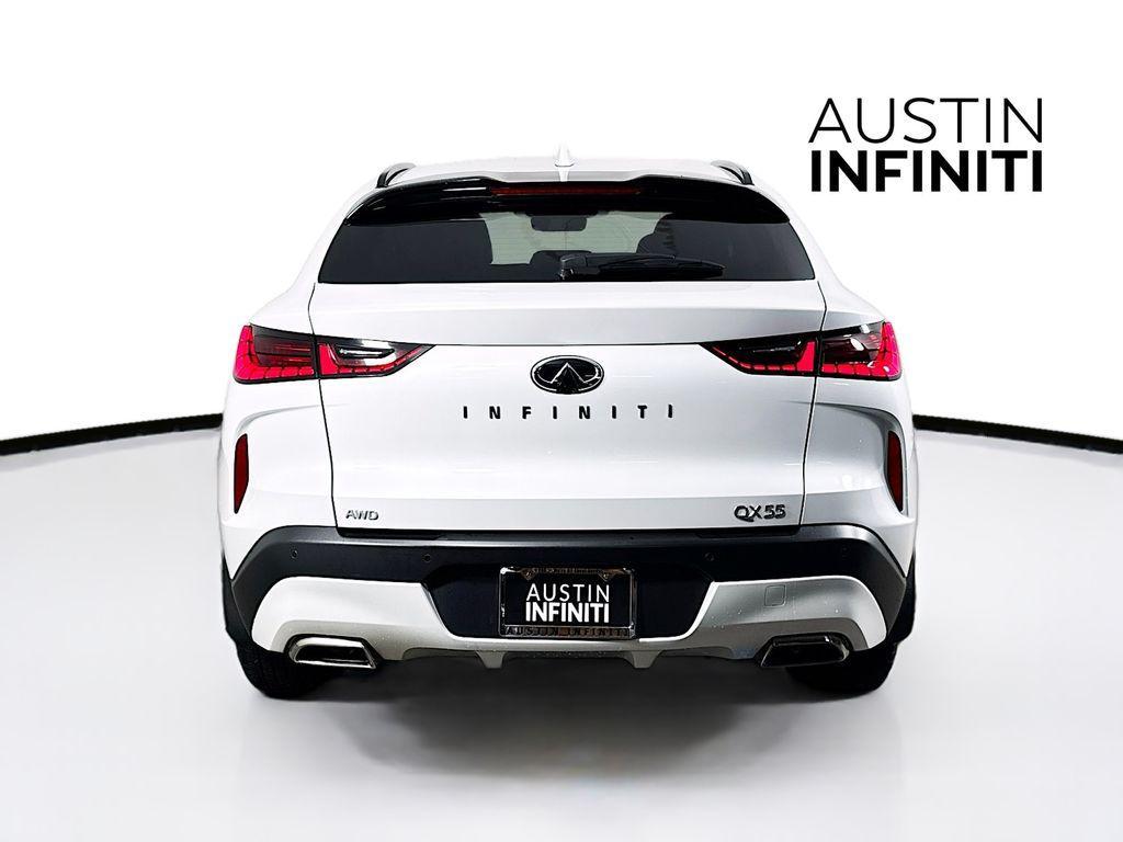 used 2025 INFINITI QX55 car, priced at $37,581