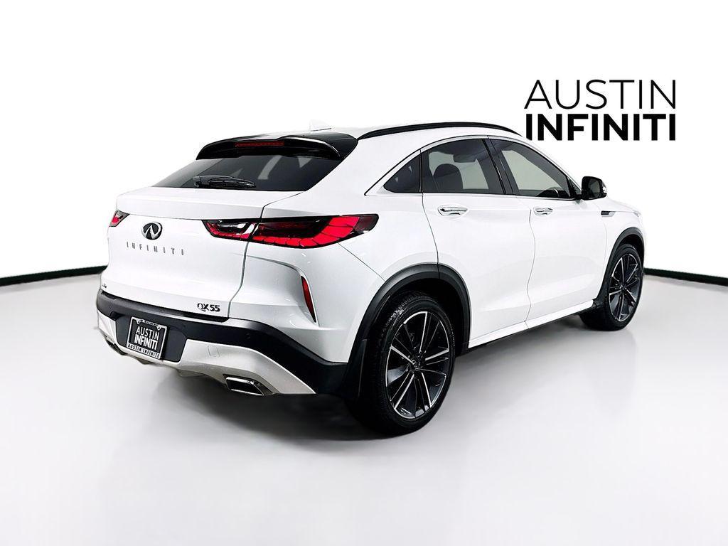 used 2025 INFINITI QX55 car, priced at $37,581