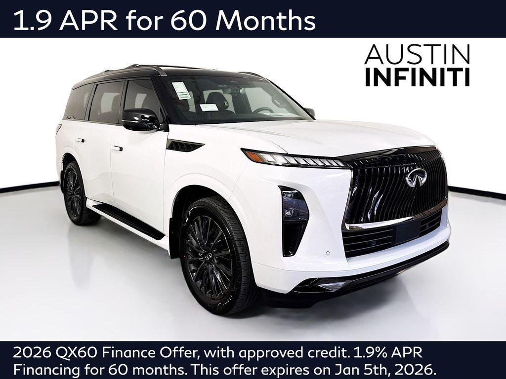 new 2026 INFINITI QX80 car, priced at $116,089