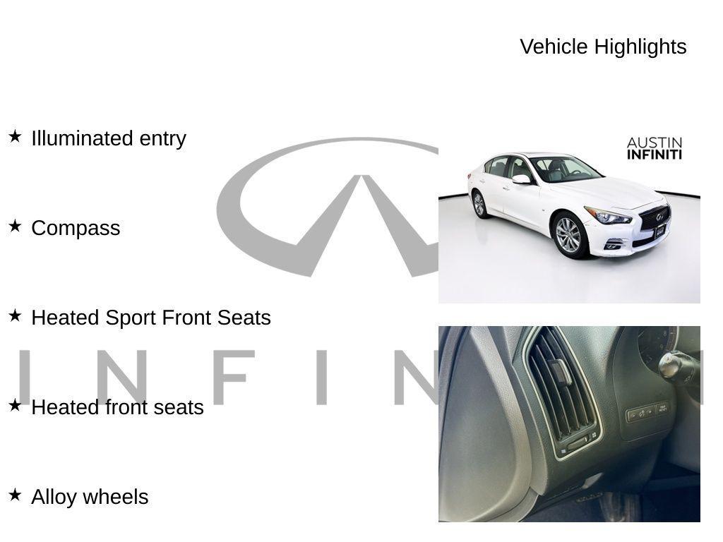 used 2014 INFINITI Q50 car, priced at $9,981