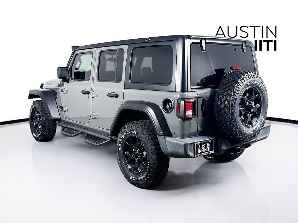 used 2021 Jeep Wrangler car, priced at $22,481