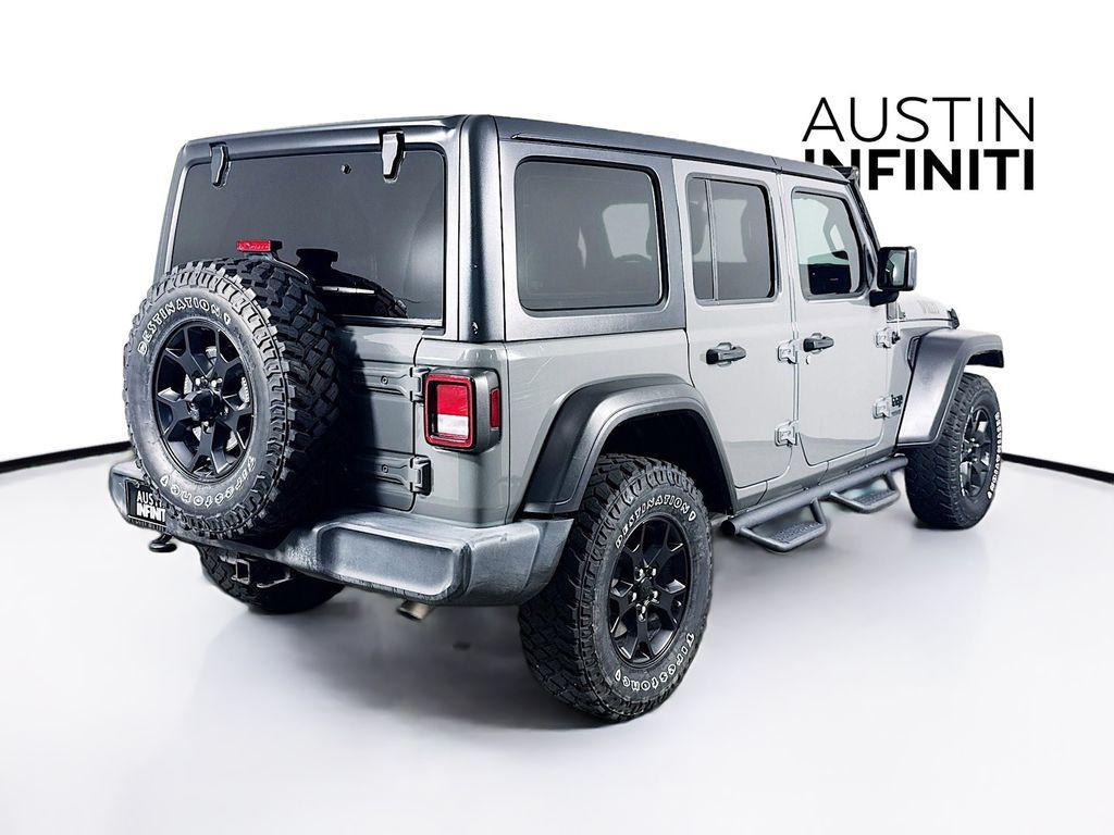 used 2021 Jeep Wrangler car, priced at $22,481