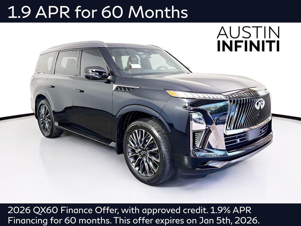 new 2026 INFINITI QX80 car, priced at $114,299