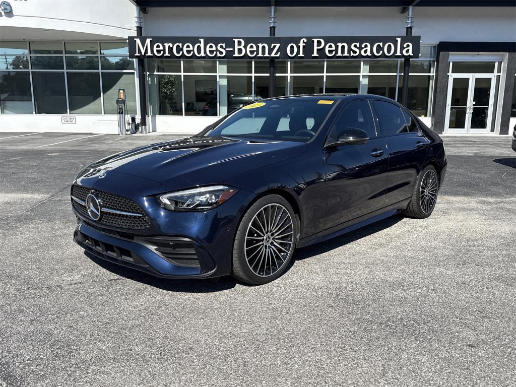 used 2023 Mercedes-Benz C-Class car, priced at $36,000