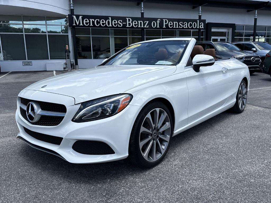 used 2018 Mercedes-Benz C-Class car, priced at $31,991