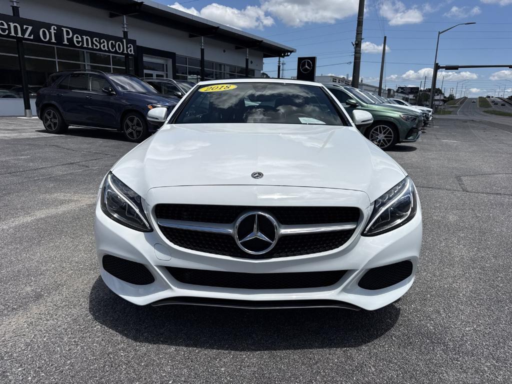used 2018 Mercedes-Benz C-Class car, priced at $31,331