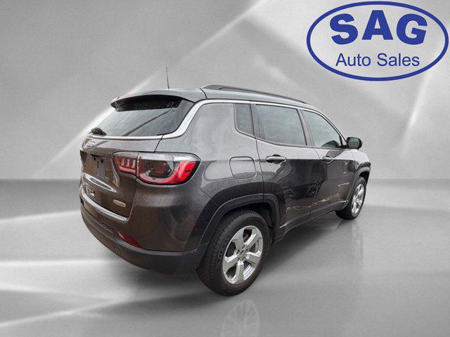 used 2021 Jeep Compass car, priced at $14,999