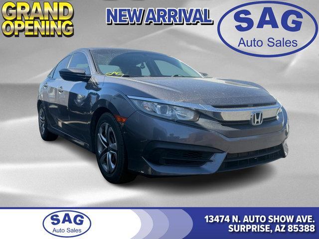 used 2018 Honda Civic car, priced at $15,599