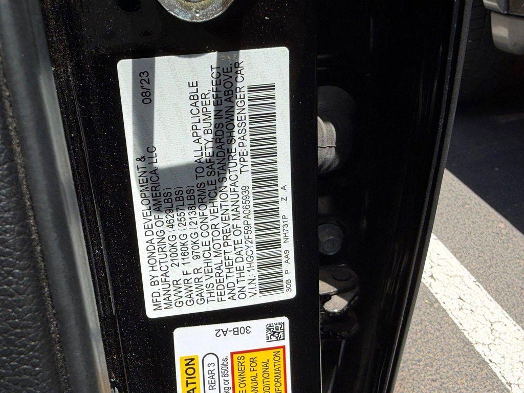 used 2023 Honda Accord Hybrid car, priced at $27,598