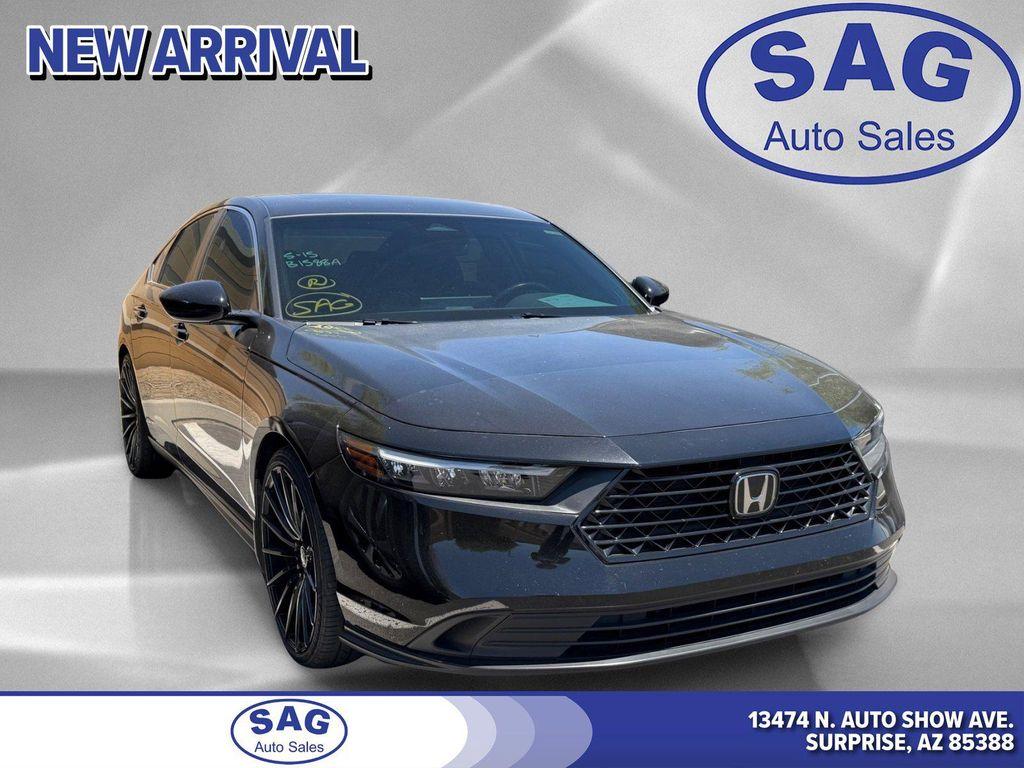 used 2023 Honda Accord Hybrid car, priced at $27,598