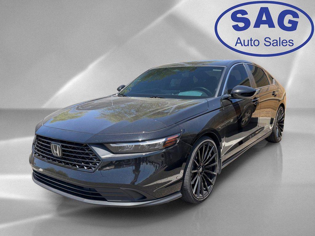 used 2023 Honda Accord Hybrid car, priced at $27,598