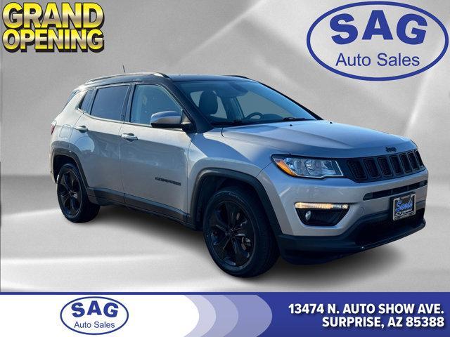 used 2021 Jeep Compass car, priced at $14,995