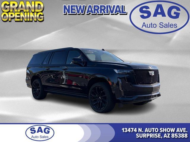 used 2023 Cadillac Escalade ESV car, priced at $81,999