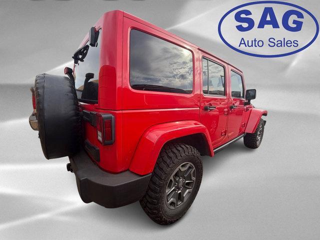used 2016 Jeep Wrangler Unlimited car, priced at $22,999