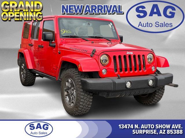 used 2016 Jeep Wrangler Unlimited car, priced at $22,999