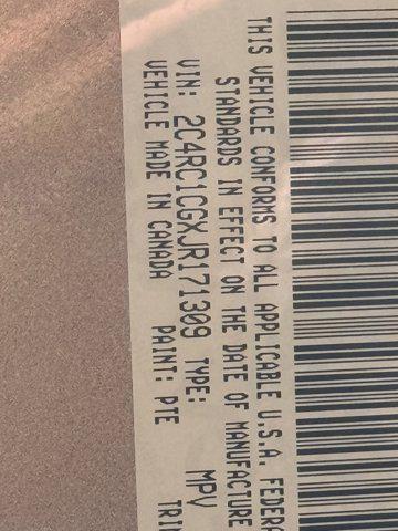 used 2018 Chrysler Pacifica car, priced at $9,999