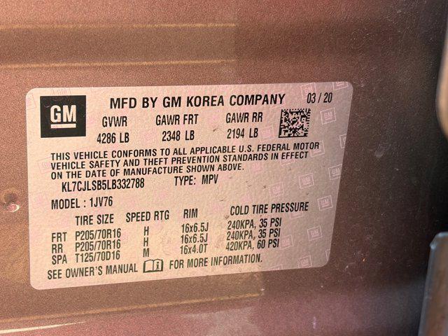 used 2020 Chevrolet Trax car, priced at $8,999