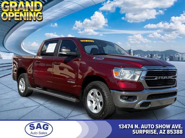 used 2021 Ram 1500 car, priced at $27,499