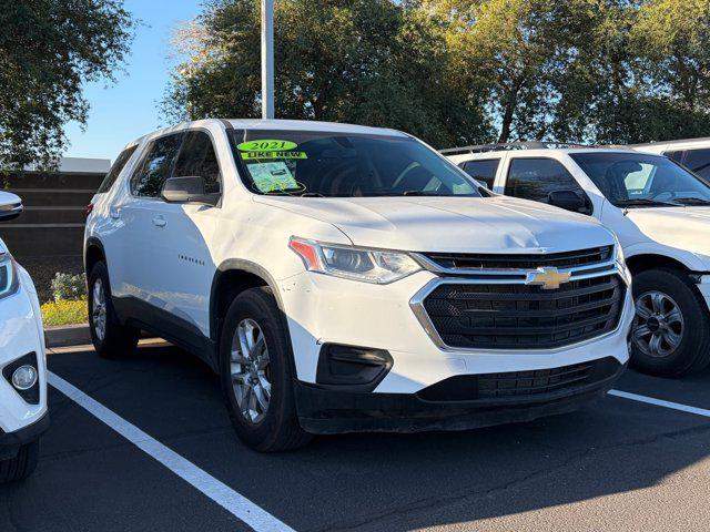 used 2021 Chevrolet Traverse car, priced at $12,999