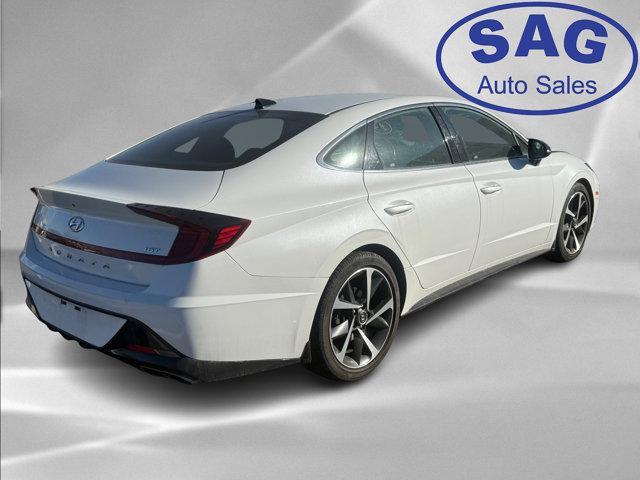 used 2021 Hyundai Sonata car, priced at $17,499