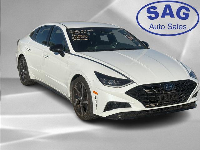 used 2021 Hyundai Sonata car, priced at $17,499