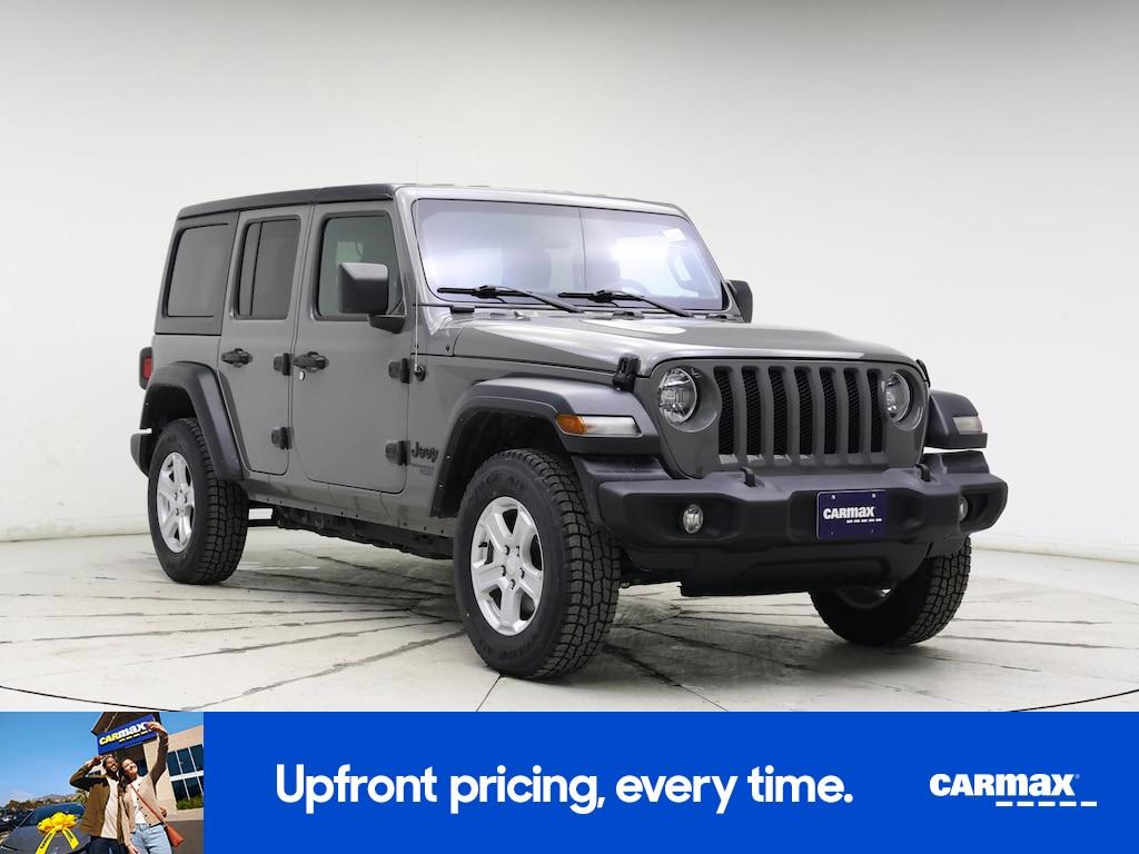 used 2021 Jeep Wrangler car, priced at $25,998