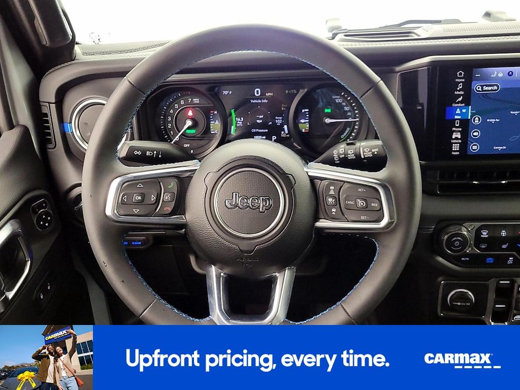 used 2024 Jeep Wrangler 4xe car, priced at $42,998
