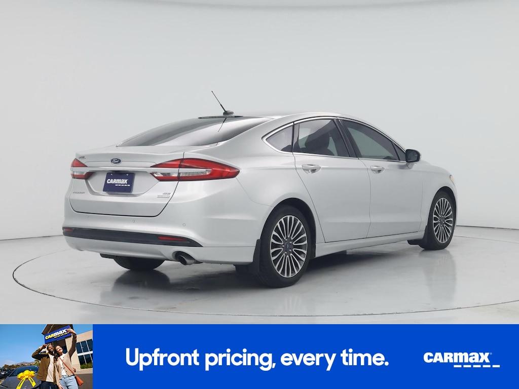 used 2018 Ford Fusion car, priced at $17,998