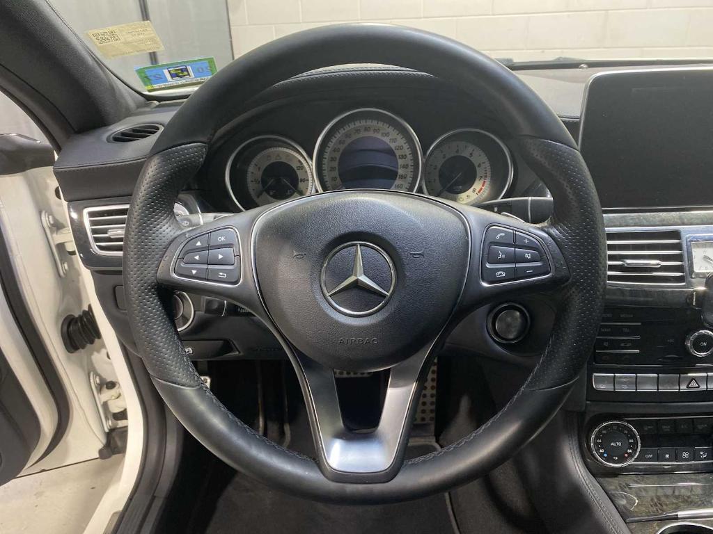 used 2015 Mercedes-Benz CLS-Class car, priced at $12,880