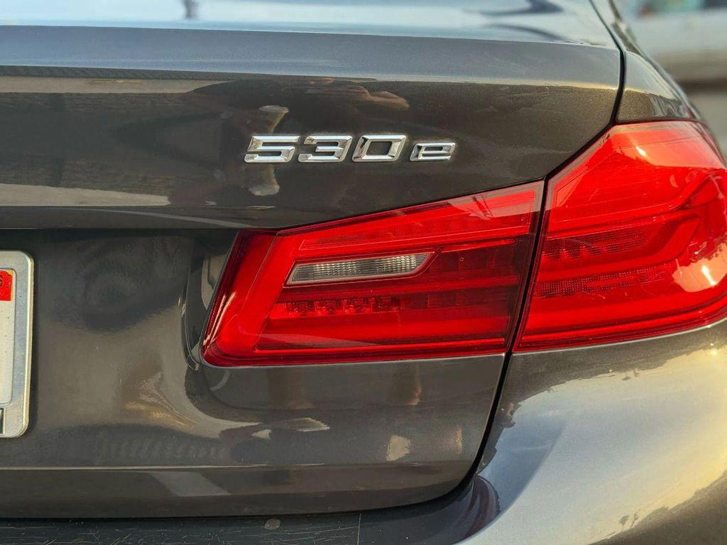 used 2018 BMW 530e car, priced at $17,999