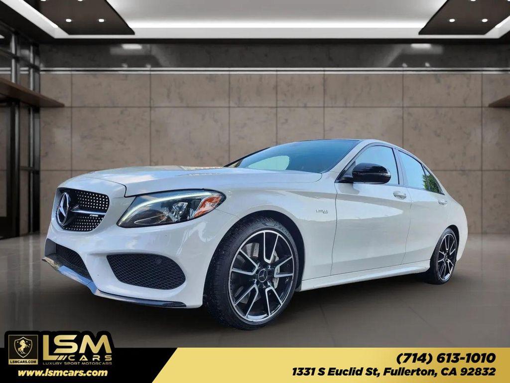 used 2018 Mercedes-Benz AMG C 43 car, priced at $20,995