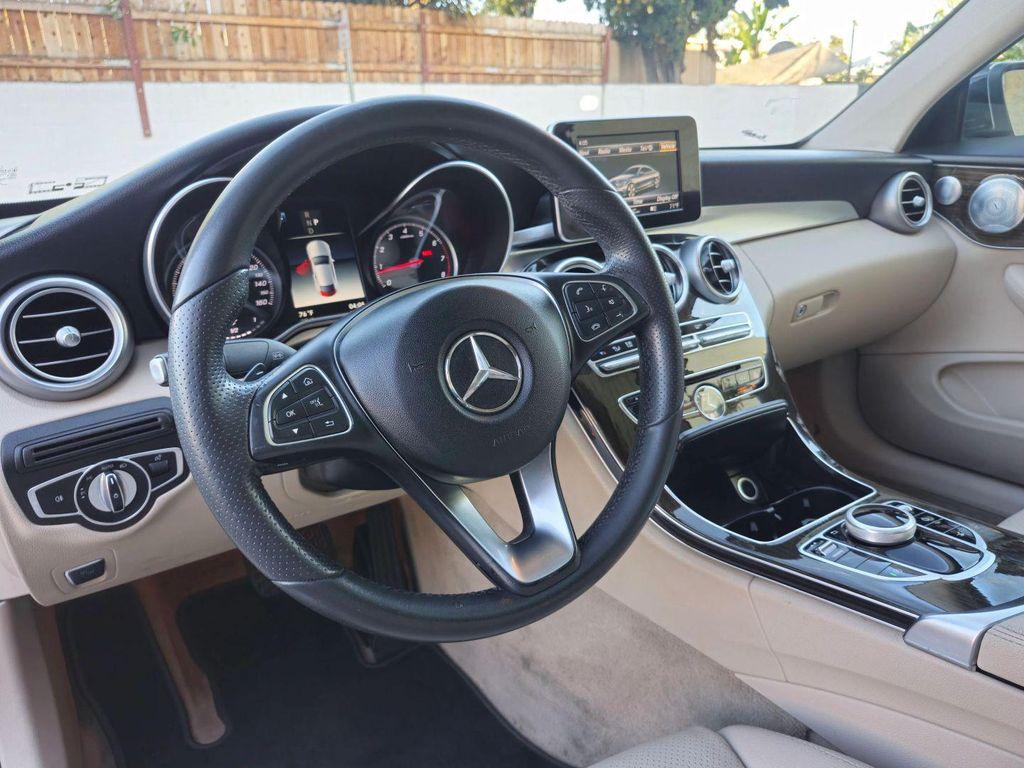 used 2018 Mercedes-Benz C-Class car, priced at $24,999