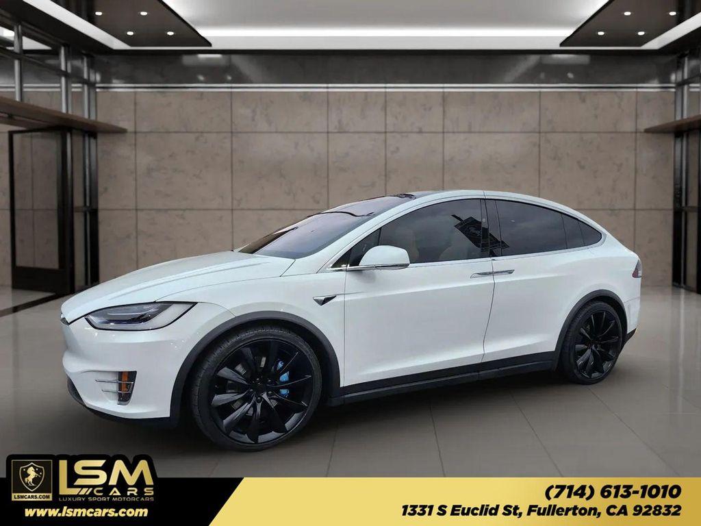 used 2018 Tesla Model X car, priced at $27,999