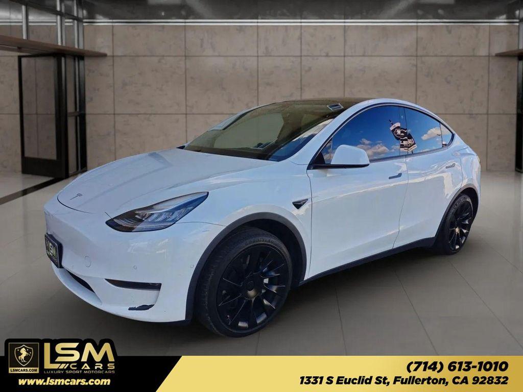 used 2020 Tesla Model Y car, priced at $19,999