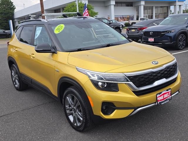 used 2021 Kia Seltos car, priced at $16,138