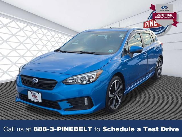 used 2021 Subaru Impreza car, priced at $21,543
